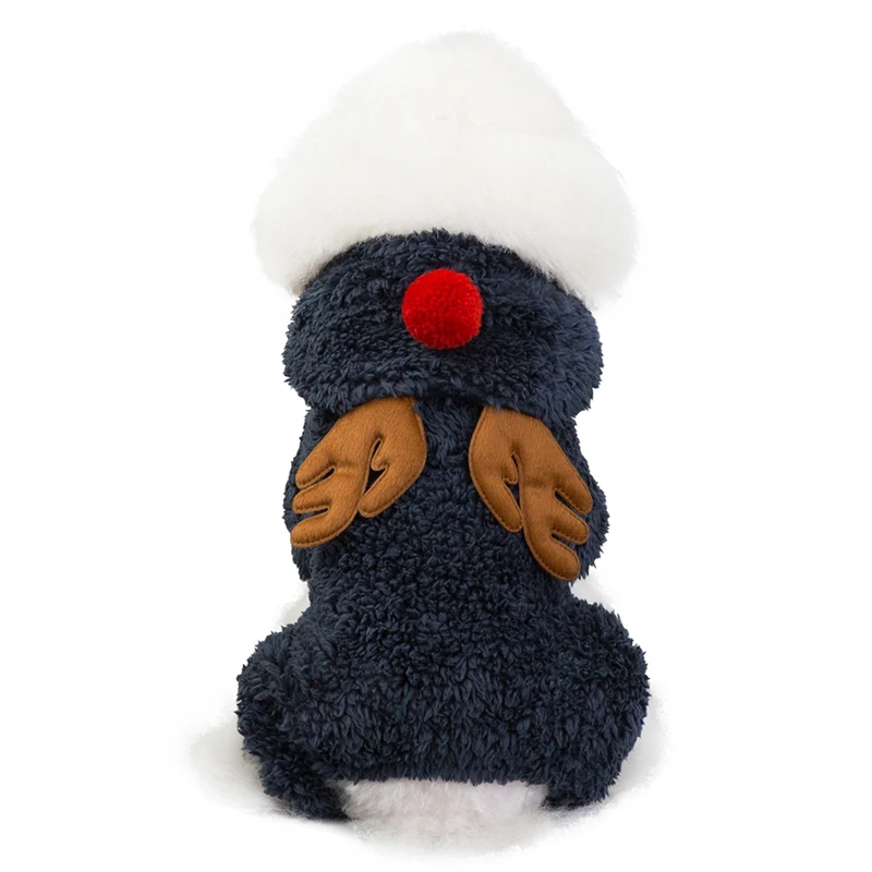 

Christmas Dog Clothes Jumpsuit Overalls Romper Chihuahua Yorkshire Poodle Pomeranian Bichon Pet Coat Jacket Winter Cat Clothes