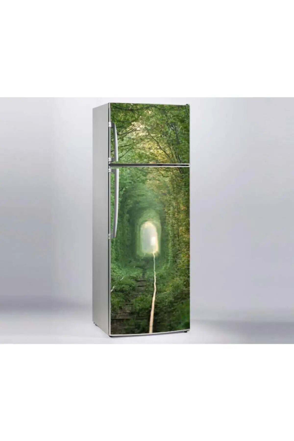 

Refrigerator Sticker Road