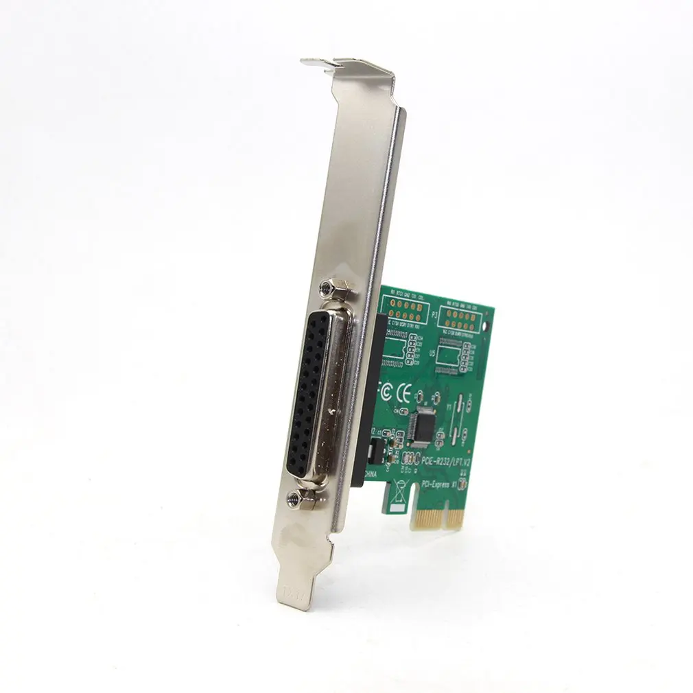 Многоцелевая плата Pci E для параллельных портов Lpt порта параллельный порт