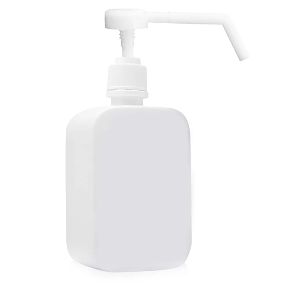 1Pc White Spray Bottle 500ml PET Plastic Hand Sanitizer Soap Dispenser Cosmetic Shampoo Body Wash Empty | Красота и здоровье