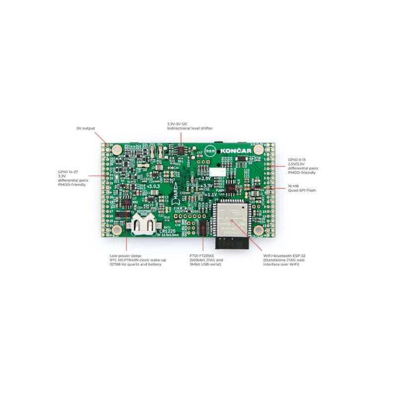 Мощная открытая аппаратная плата ULX3S A ECP5 FPGA | Компьютеры и офис