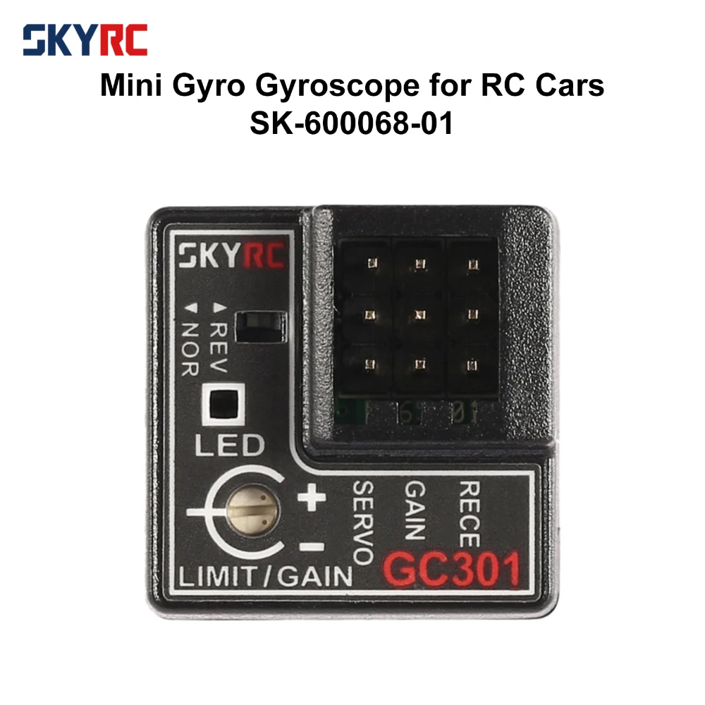 Миниатюрный гироскоп SKYRC GC301 4-8 4 в для радиоуправляемой машинки выход рулевого