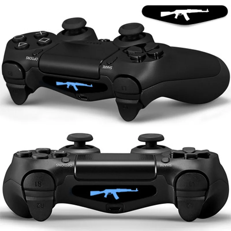 2 шт. для Playstation 4 светодиодная световая панель наклейка контроллера PS4 модные