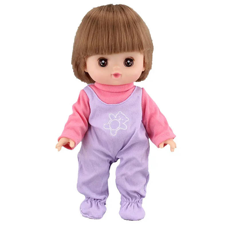 Модный милый полосатый комбинезон на 25 см, Детские аксессуары для кукол Mellchan
