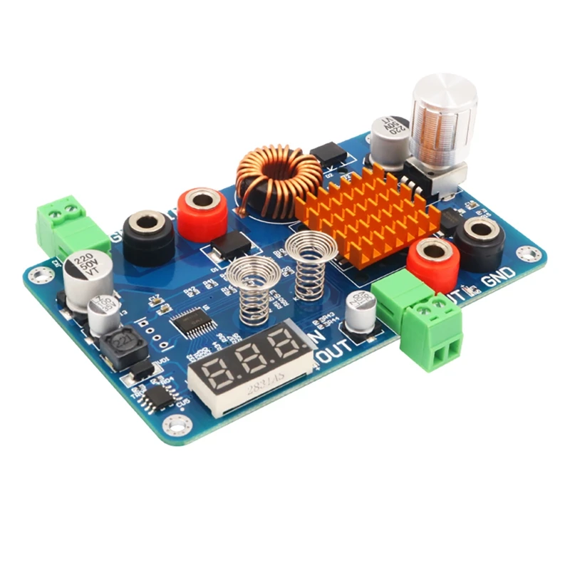 

New Version Buck Converter DC 5-32V to 5-45V 3A Adjustable Step Down Module with Voltage Display Touching Sensor Switch