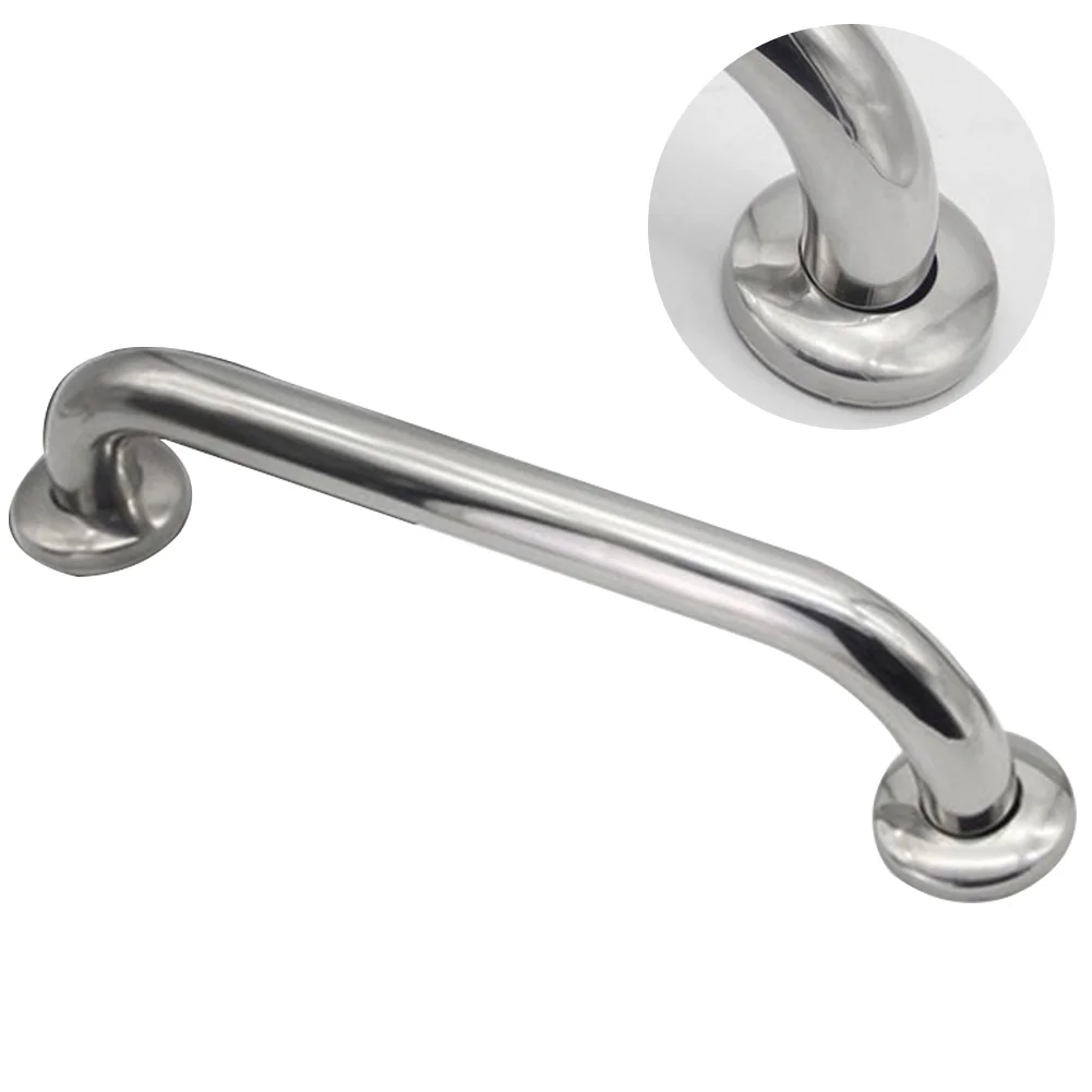 

Bathtub Rails Aid Holder Grab Disability Bar Hand Rail Stainless Steel Safety Chrome Handle Non-Slip
