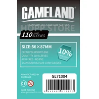 110 sleeves board games 7100456x87mm gameland card game sleeve protector protective clear cards sleeves