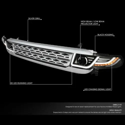 Автомобильная передняя фара для Toyota FJ Cruiser 07 14 фары и решетки HID ксеноновый
