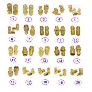 Переходник SMARP-SMASMARPSMA, прямой и Прямоугольный коаксиальный разъем