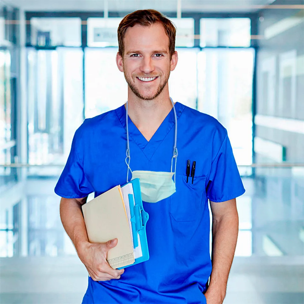 Ремешок для маски силиконовый регулируемый на шнурке с крючком хранения 2 шт. |