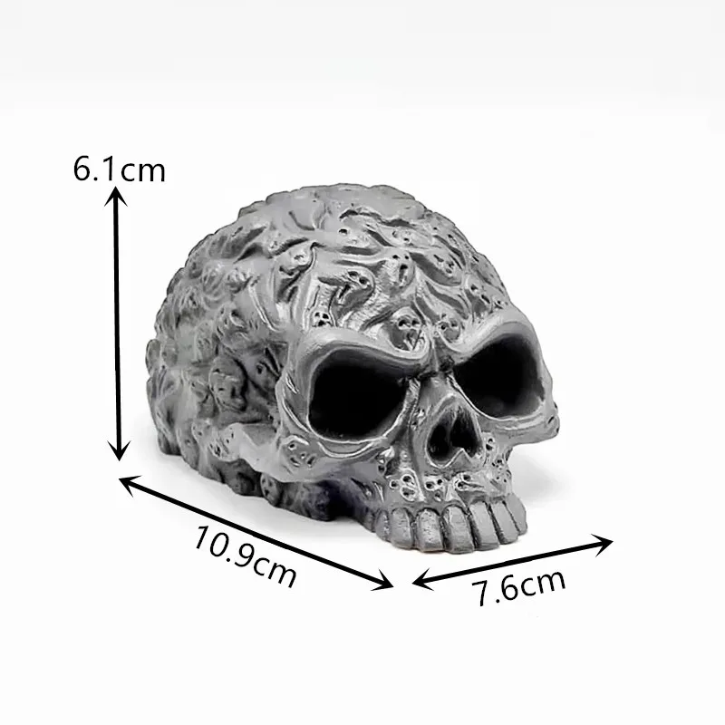 Силиконовая форма для изготовления сглаза призрака черепа свечи мыла смолы