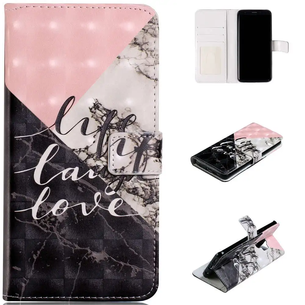 Leather Book Phone Cases For Samsung Galaxy S10 Note 10 Plus Case Flip Cover Wallet For Samsung Galaxy S10E S10 Plus Case - Цвет: 3