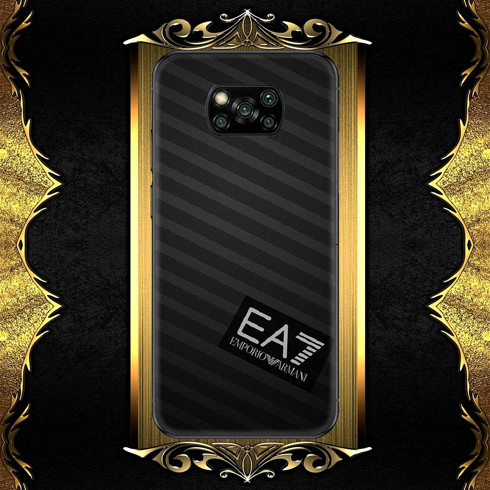 

Giorgioe Italy Luxury Brand Phone Case For Xiaomi Mi Note 10 A3 9 MAX 3 A2 8 9 10 11 Lite Pro Ultra black Funda 3D Bumper