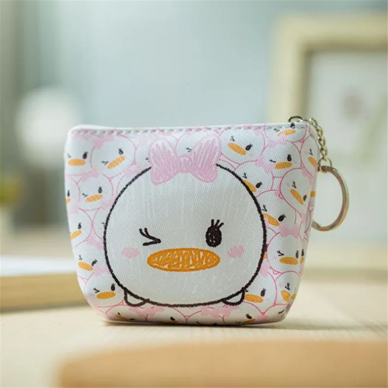 Портативный многофункциональный кошелек для монет Disney Minnie Mouse tsum мультяшный Стич