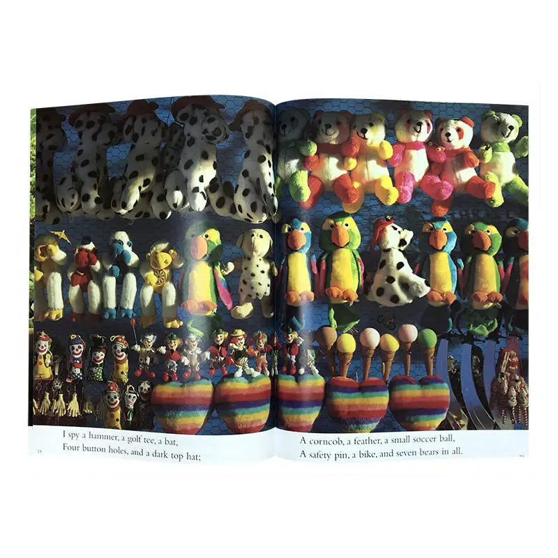 

10Pcs Scholastic I Spy Ultimate Collection English Picture Book