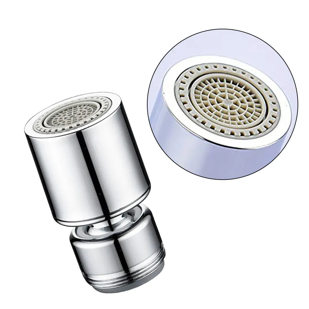 

2-Flow Swivel Kitchen 360-Degree M24 Dual-Function Male Thread Water Faucet Aerator Water Saving Low Flow Aerator Sink Faucet