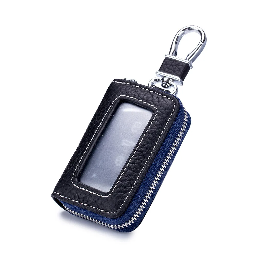 

Case Car Key Holder Zipper Fob Remote Shell Universal Cover Accessories