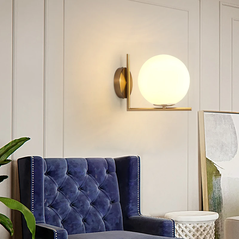 

Настенная лампа E27 для спальни, прикроватный светильник, креативная лампа в стиле постмодерн для гостиной, лампа для коридора, дизайнерский ...