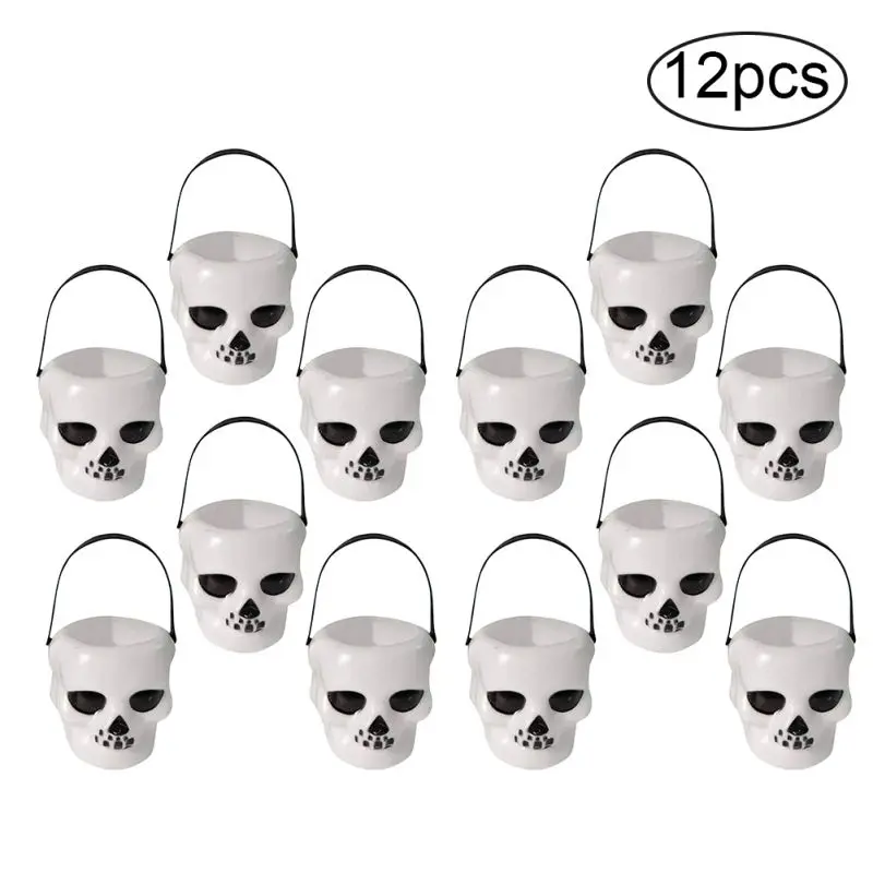 Новинка Портативный Хэллоуин украшения котелок для конфет колдун вечерние