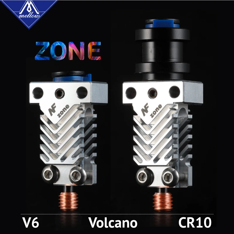 Запасной радиатор Mellow NF Zone V6/CR10/терморазрыв для аэрокосмических материалов