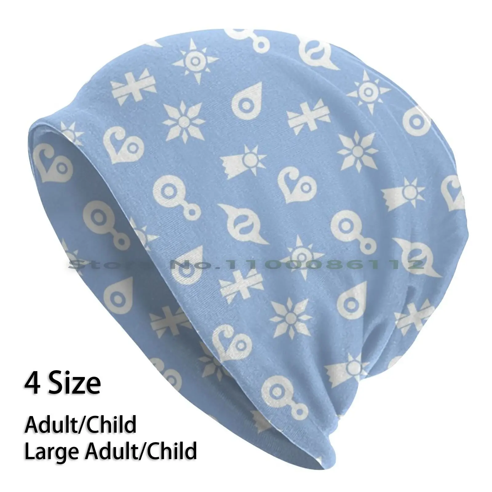 

Digimon Blue Beanies Knit Hat Digimon Anime Digicrests Digidestined Brimless Knitted Hat Skullcap Gift Casual Creative