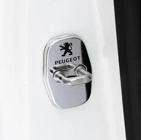 Чехол из нержавеющей стали для Peugeot 208 308 408 508 2008 3008|Защитный корпус дверного замка|