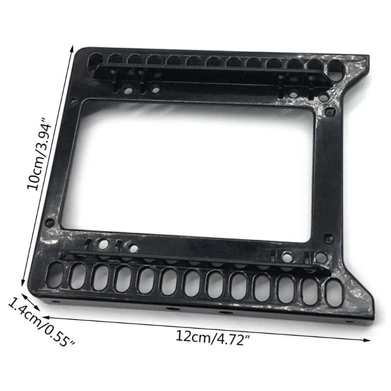 

Universal 2.5" To 3.5" Ssd Hdd Environmental Plastic Adapter Mounting Bracket Hard Disk Holder for Desktop PC