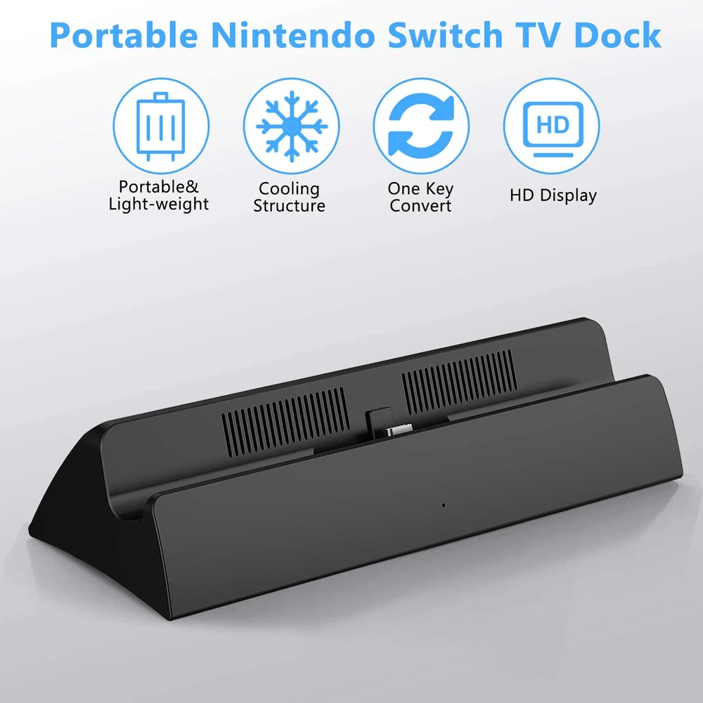 Портативная док станция для Nintendo Switch с Type C на 4K HDMI TV адаптер USB 3 0 2 Зарядка Док