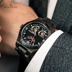 BOBO BIRD автоматические механические мужские часы деревянные часы хронограф Relogio Masculino роскошные часы в деревянной коробке erkek kol saati