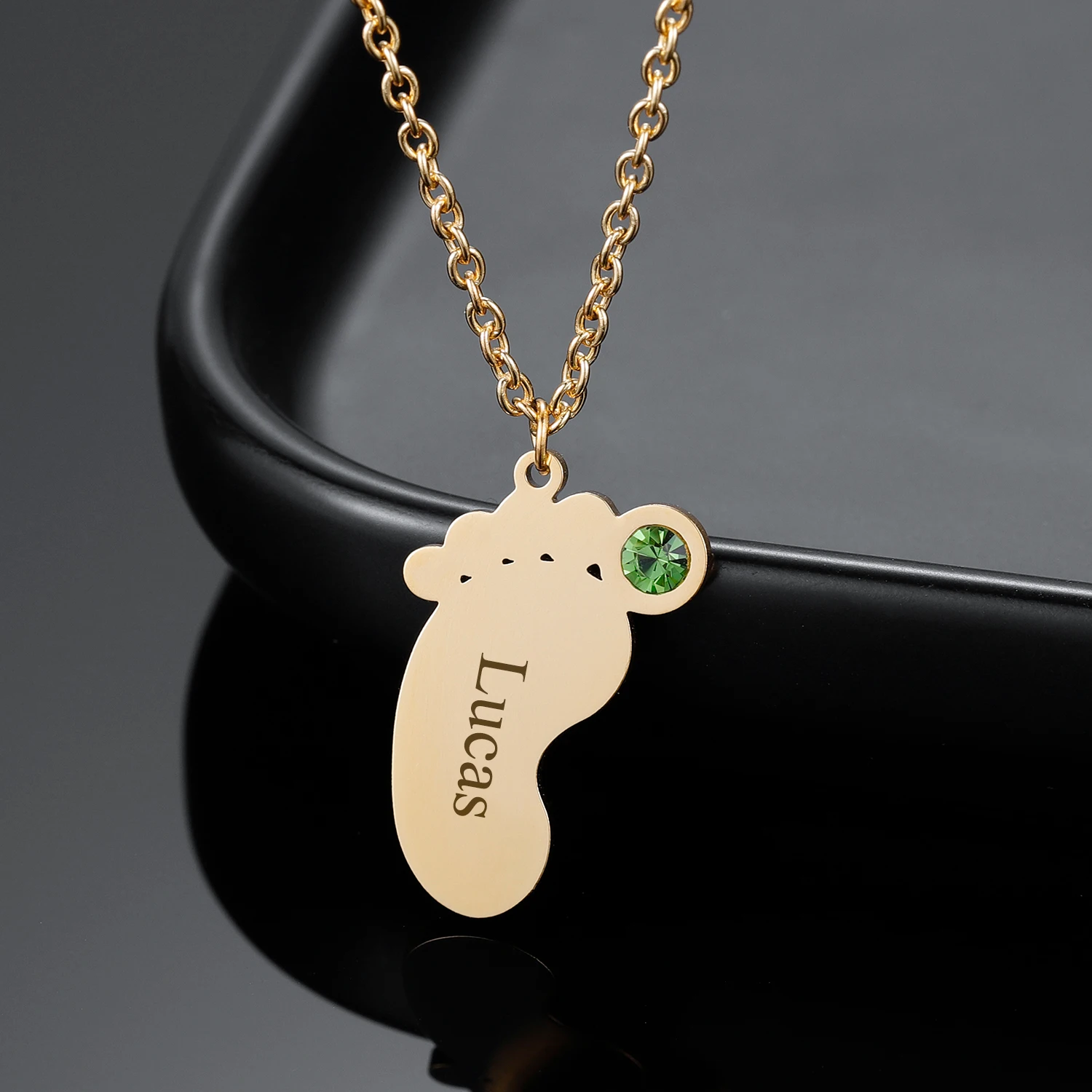 

Подвеска для ног с именем под заказ