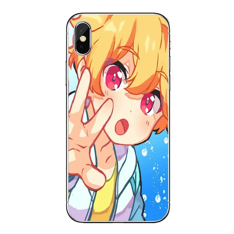 Чехол для телефона с Iwatobi swim club rei ryugazaki nagisa iPhone 12 11 Pro Max Мини XS XR X 8 7 Plus 6 6S 5 5S SE - Фото №1