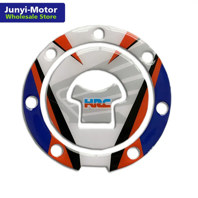 Мотоцикл хромированная наклейка топливный бак крышка Накладка для CBR HRC Honda CBR600RR
