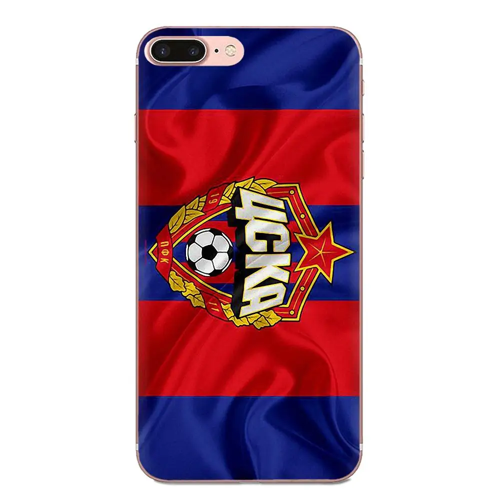 ЦСКА клуб корпус мобильного телефона из ТПУ прозрачный чехол для Galaxy Note J1 J2 J3 J330 J4