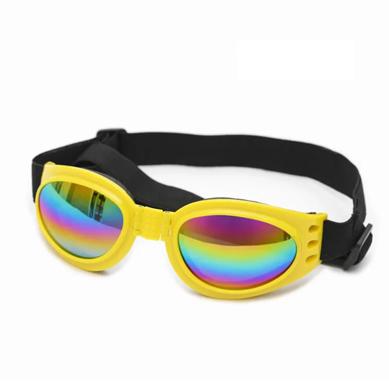 

5 colors Foldable Pet Dog Glasses Fashion Medium Large Dog Pet Glasses Pet Eyewear Waterproof Dog Protection Goggles UV Sunglass