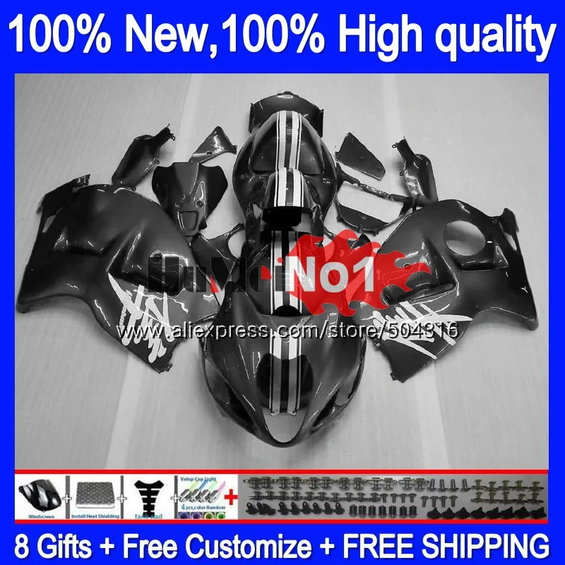 

GSXR-1300 For SUZUKI Hayabusa GSXR 1300 28MC.94 GSXR1300 2002 2003 2004 2005 2006 2007 96 02 03 04 05 06 07 Fairing Silvery grey