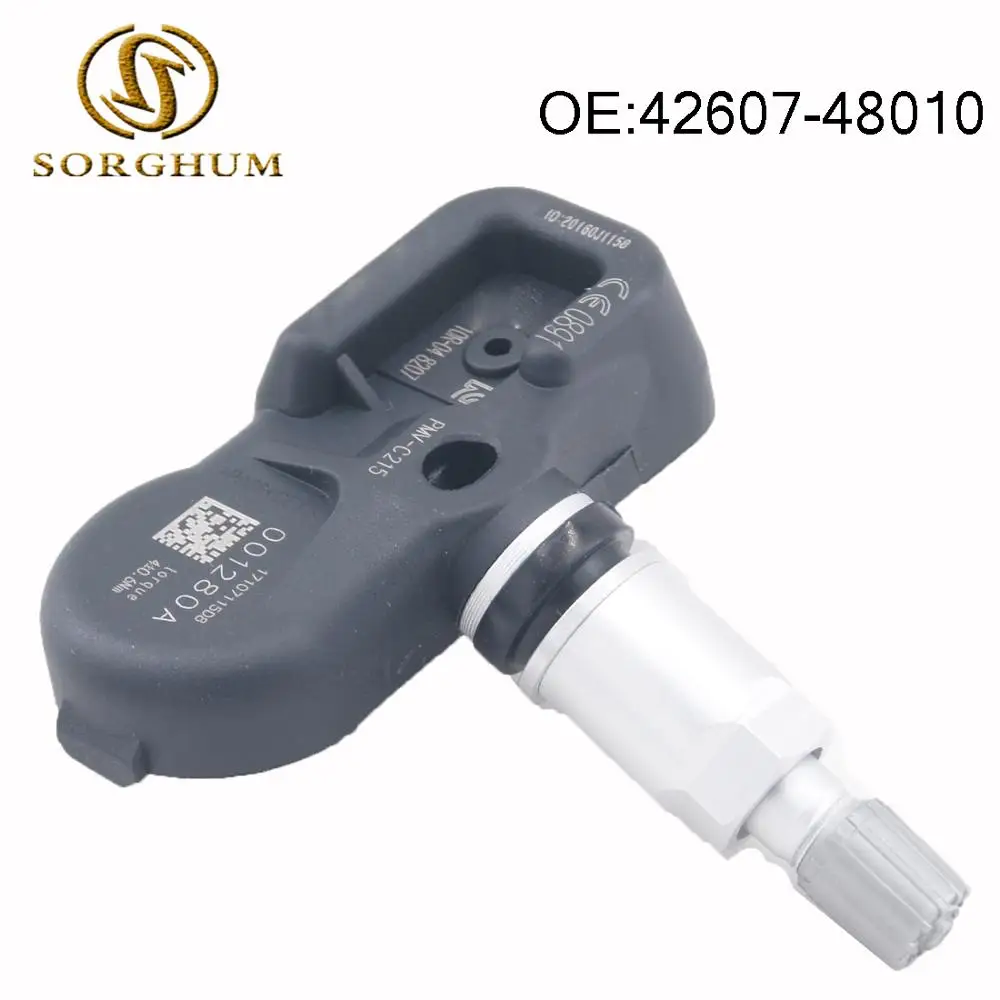 

1 шт. 42607-48010 датчик давления в шинах 433 МГц TPMS подходит для Toyota Land Cruiser для Prado C-HR Camry для Le-xus