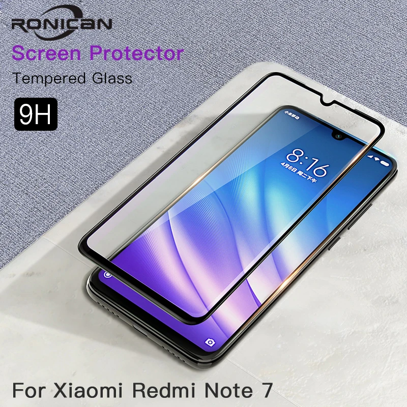 9H полное покрытие закаленное стекло для Xiaomi Redmi 7 6 Pro 4X 4A 5A 5 Plus Защита экрана Note 6A GO