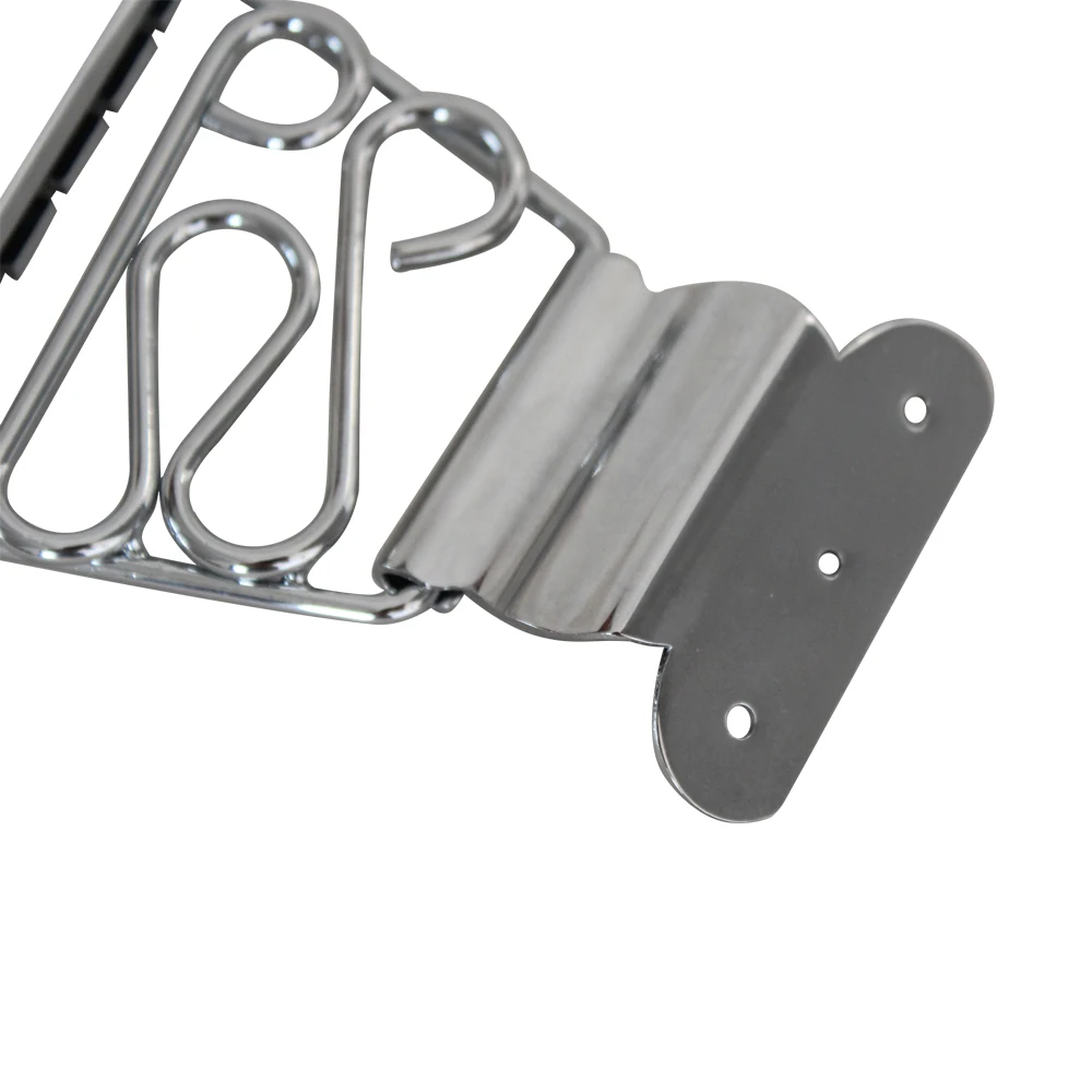 Короткая задняя часть 6-струнная гитара мост Archtop Джаз гитары хром | Спорт и