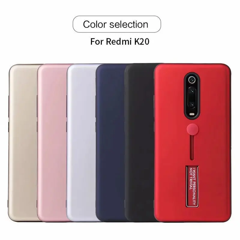 Для Xiao mi 9T mi 9T Pro Чехол ударопрочный Броня держатель кольца для пальца подставка задняя крышка для красного mi K20 Pro Kickstand чехол