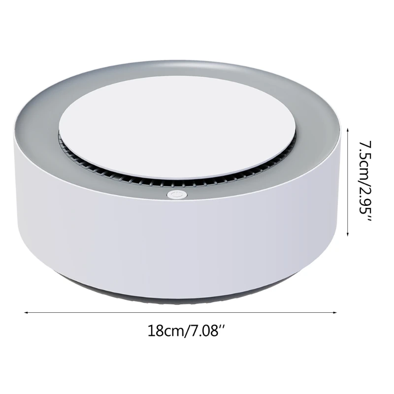 

2021 New Round Negative Ion Air Purifier Home Car Dual Purpose Generator Remove Smoke