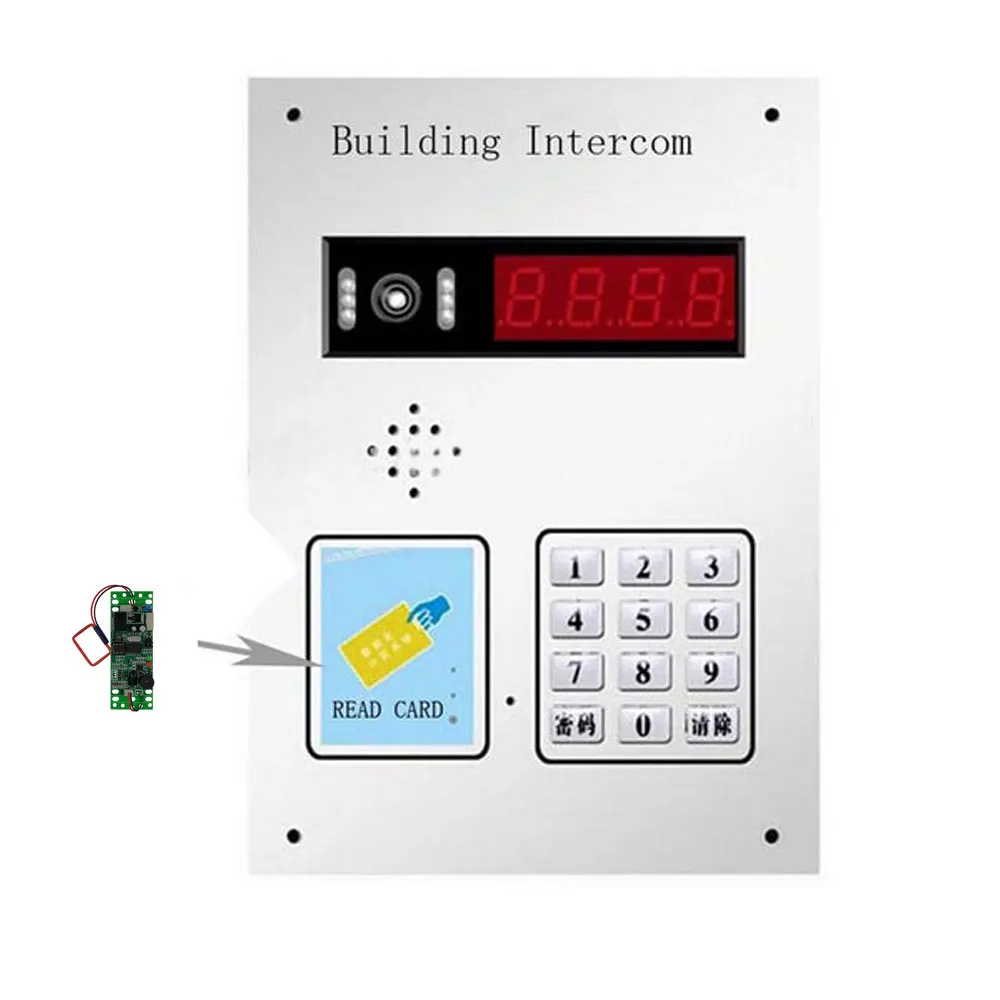 10 шт. RFID ID Embed модуль доступа Интерком/лифт контроль 9 24 В с материнской картой em