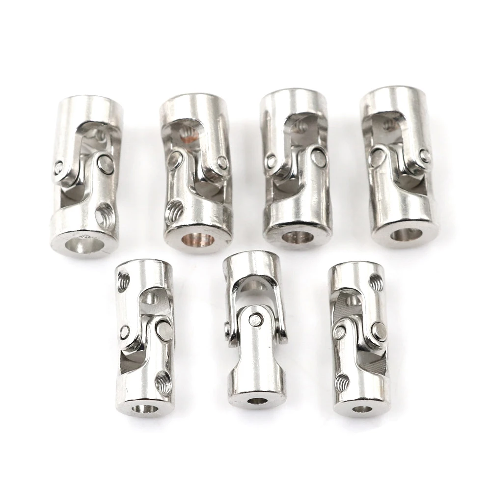 Metal Cardan Joint Gimbal Couplings Universal Joint for 4*3mm/4*4mm/5*4mm/5*5mm/5*6/6*6mm RC Boat Parts Accessarie