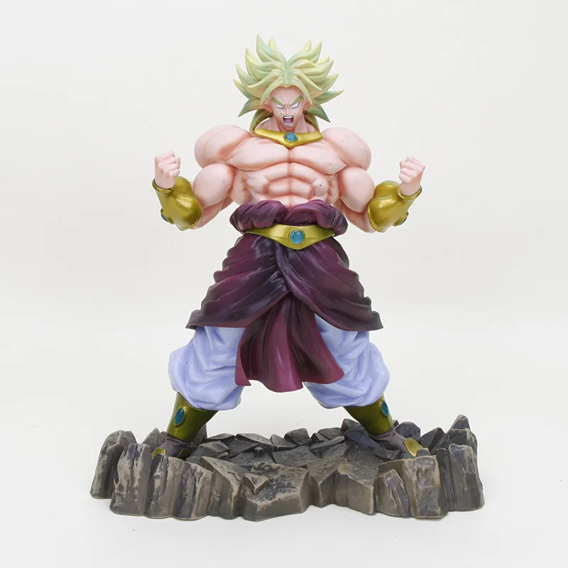 3083 26cm no box MSP Dragon Ball Z Master Stars Piece Son Goku Manga Dimension gohan Super Saiyan Vegeta PVC dragonball Action Figures model toy - Цвет: 3083 26cm no box