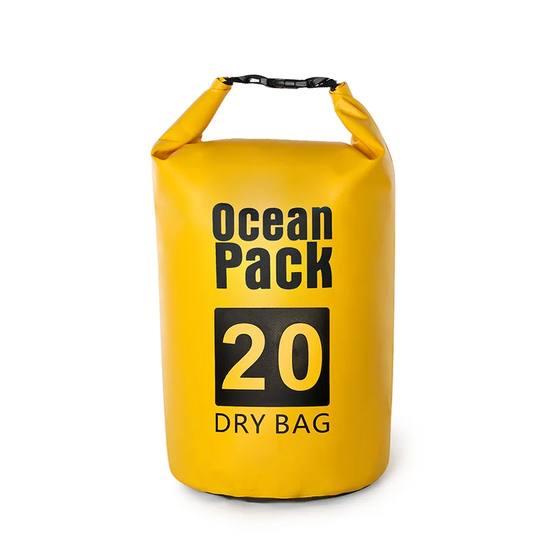 

SHISHI Swimming Bag Thickening 500 Clip Mesh Waterproof Beach Bag Outdoor Sports Backpack Fashion Handbag Walking Backpack Foldi