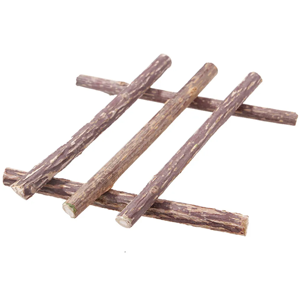 5 шт. натуральный кошачьи кошечки моляр деревянная палочка для скорпиона кошачья