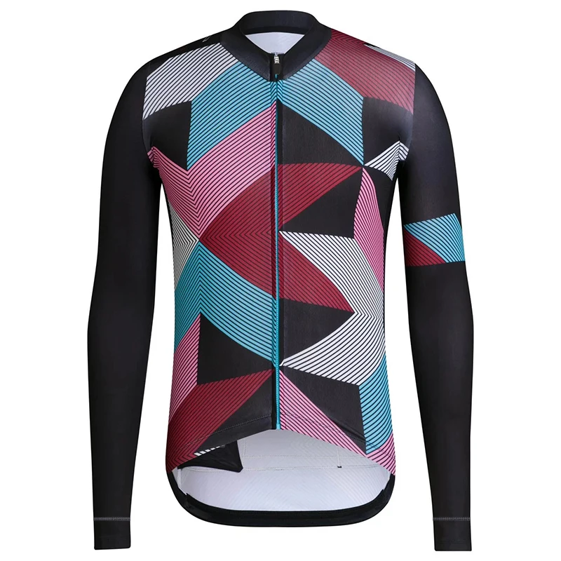 Jersry 01 Ciclismo invierno Зимний велосипед термо флис Велоспорт Джерси с длинным рукавом велосипедная одежда велосипедный Джерси Invierno ciclismo - Цвет: Jersry 01