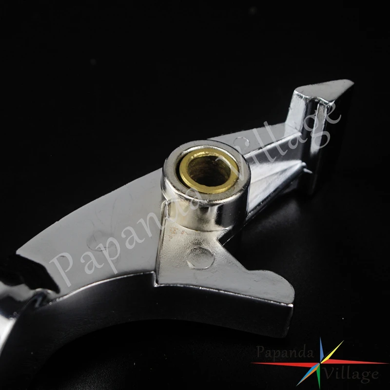 1 пара хромированных алюминиевых ручек сцепления мотоцикла для Honda CB750 VF750C VTX1300 VT