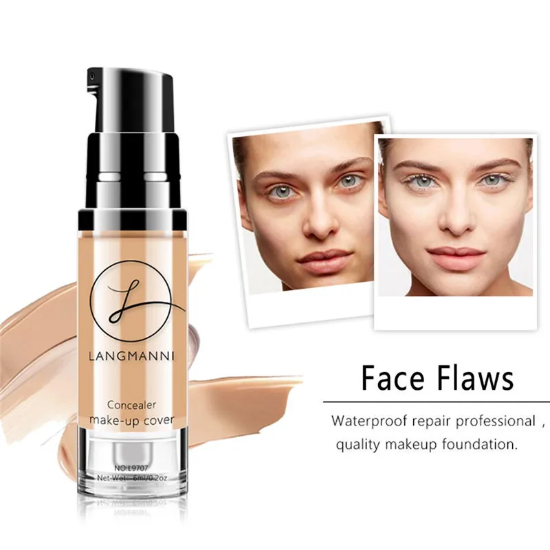 Langmanni 2019 новые толстовки с надписью Make-up основа для макияжа Жидкий тональный