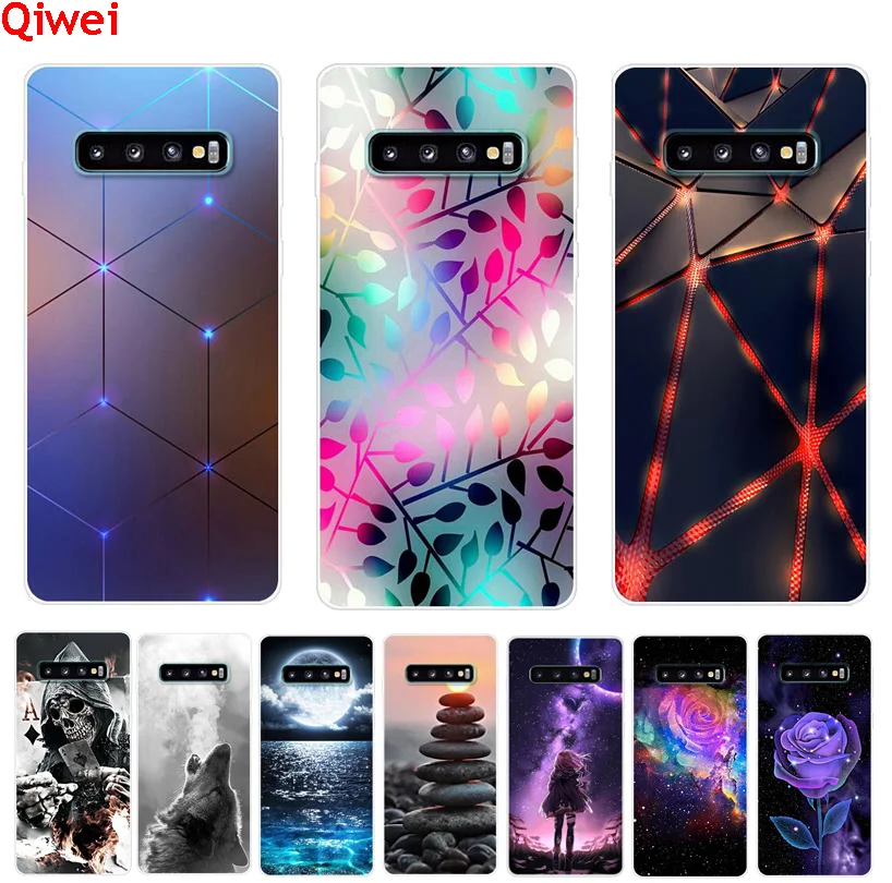 Чехол для Samsung S10 S10e мягкие силиконовые чехлы из ТПУ телефонов Note 10 Lite Plus чехол S