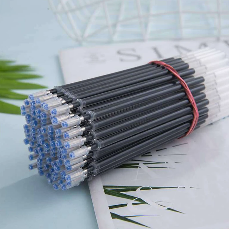 

20pcs/set Gel Pen Refill Office Signature Rods Red Blue Black Ink Office School Stationery Writing Supplies